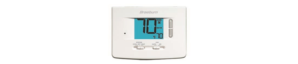 Braeburn 1020NC Non-Programmable Thermostat-FEATURED