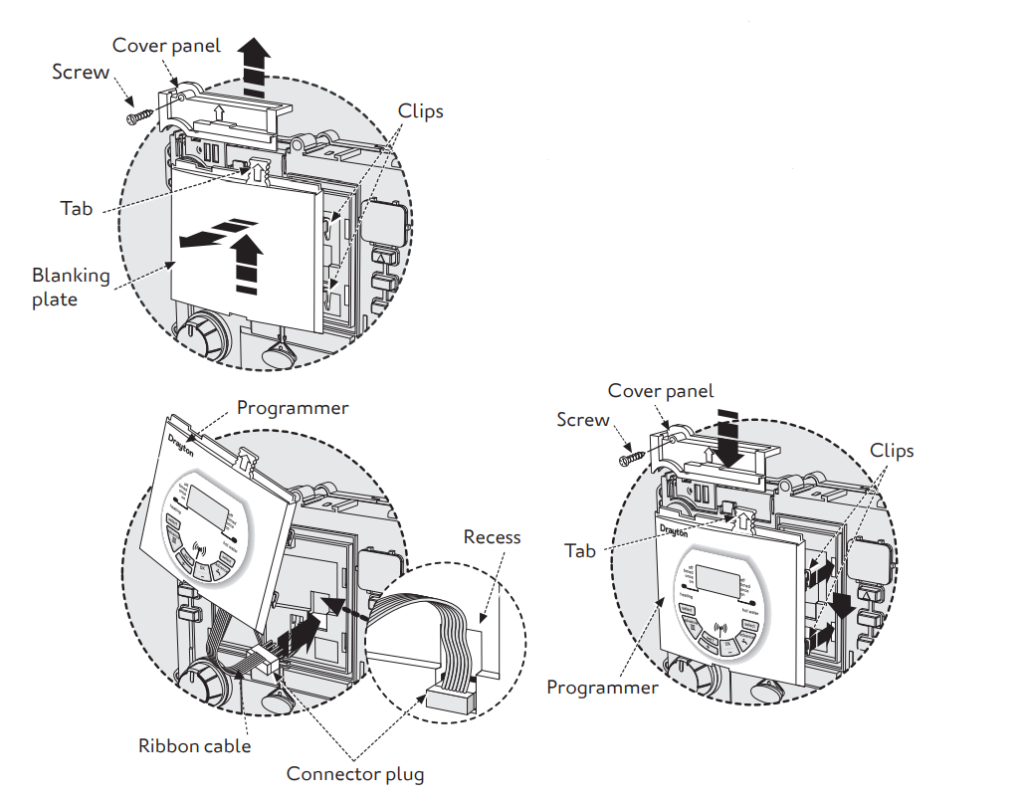 Drayton LP20RF Dual Channel Programmer And Digistat Thermostat