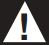 EMERSON 1F85-0477 Blue 4” Universal Thermostat Instruction Manual - Warning or Caution icon