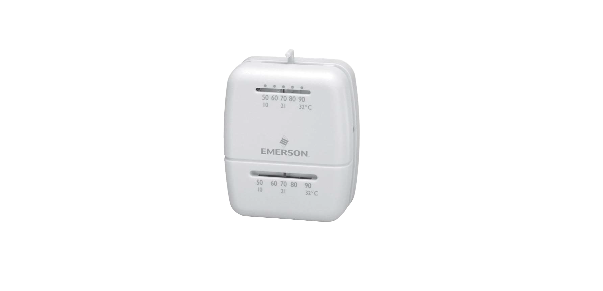 EMERSON White Rodgers 1C20 Heating Only Thermostat Installation Instructions