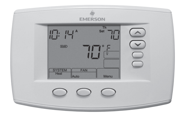 EMERSON White-Rodgers 1F95-0671 Non-Programmable Installation and ...