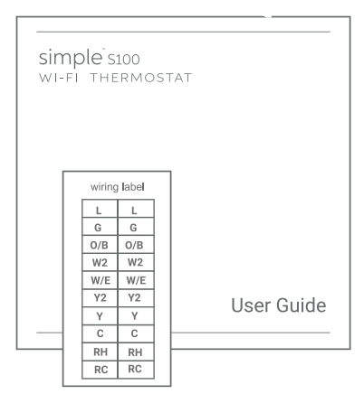 EcoFactor Simple S100 B Smart Thermostat-3