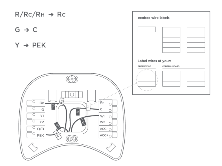 Ecobee EBSTATE6 Voice Control Smart Thermostat User Manual