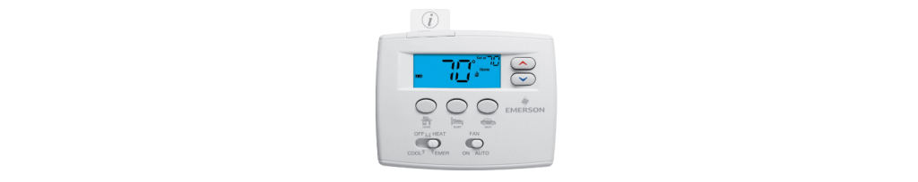 Emerson 1F89EZ-0251 Heat Pump Thermostat-FEATURED