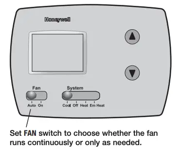 Fan switch