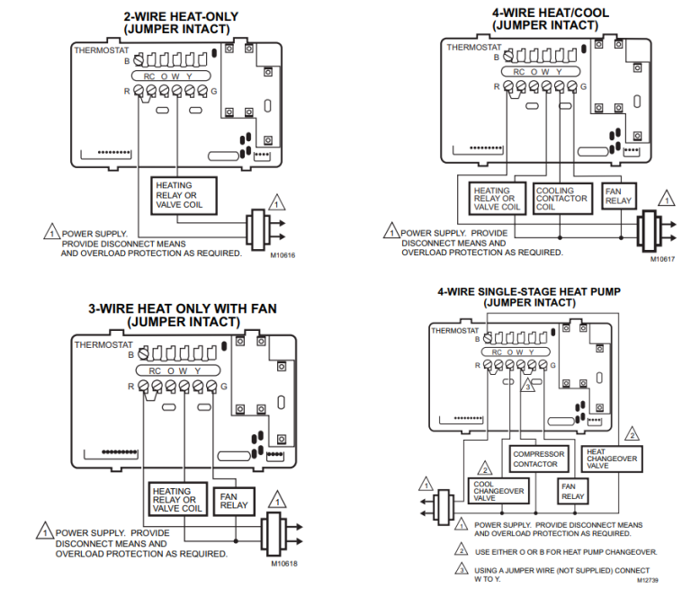 Honeywell Home CT8602 PROGRAMMABLE THERMOSTAT OWNERS GUIDE - thermostat ...