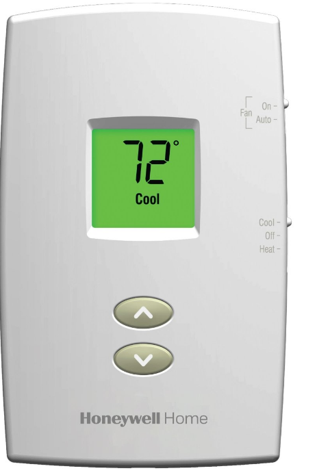 Honeywell Home PRO 1000 Non-Programmable Thermostat Operating Manual 