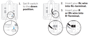Honeywell Home RTH6360 Series Programmable Thermostat Quick
