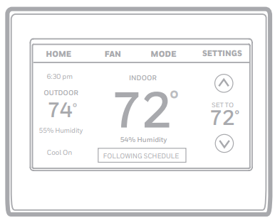 Honeywell Home-RTH9585WF1004-WIFI-COLOR-TOUCHSCREEN-THERMOSTAT-PRODUCT
