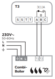 Honeywell Home T3 PROGRAMMABLE THERMOSTAT Installation Instruction
