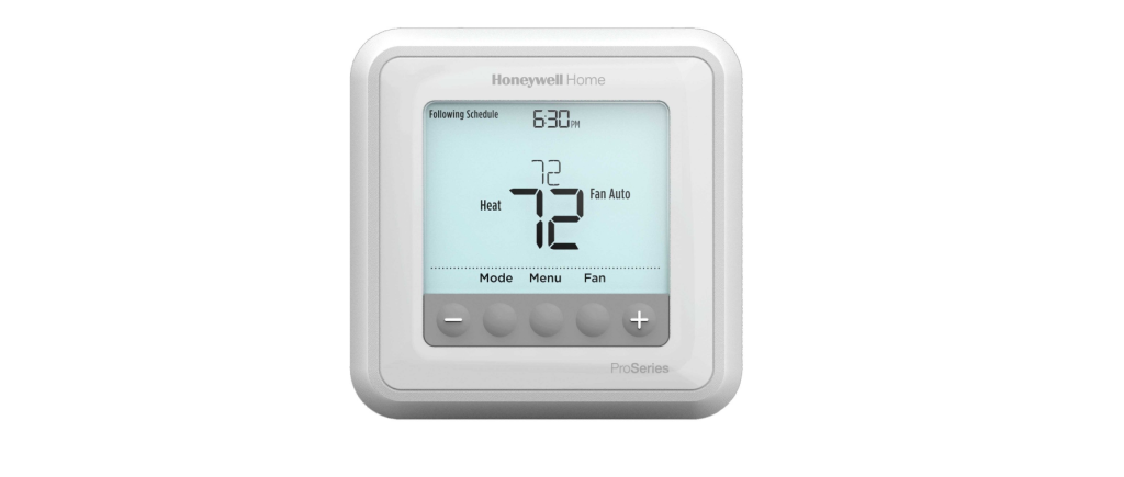 Honeywell Home T6 Pro Programmable Thermostat Installation Instructions