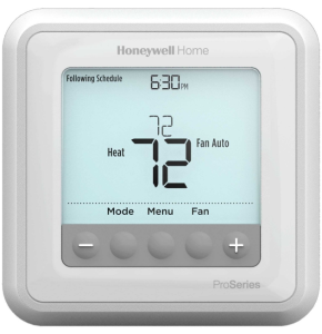 Honeywell Home T6 Pro Programmable Thermostat Installation Instructions