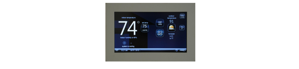 Lennox icomfort Wi-Fi Programmable Thermostat installation and setup