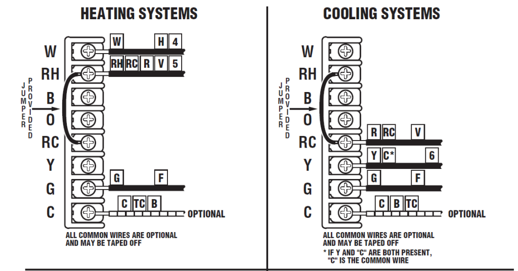 LuxPro PSD111 DIGITAL ELECTRONIC THERMOSTAT INSTALLATION INSTRUCTIONS