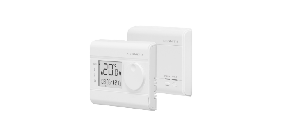 Neomitis-RT7-RF-Plus-wireless-7-day-programmable-thermostat-pack- Techinal-Specification-Guide-featured