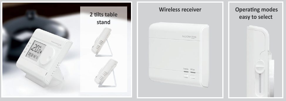 Neomitis-RT7-RF-Plus-wireless-7-day-programmable-thermostat-pack- Techinal-Specification-Guide-fig-3