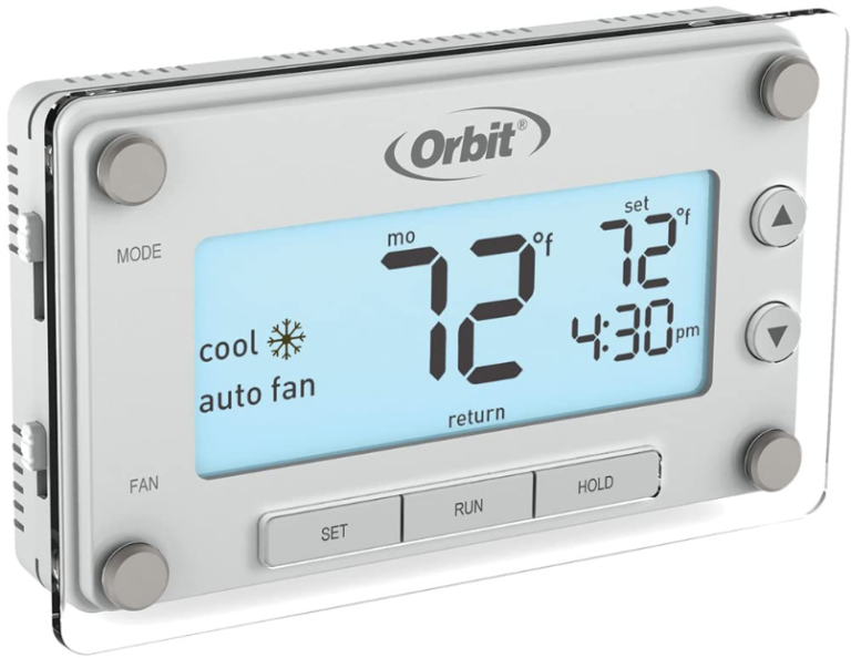 Orbit 83521 Clear Comfort Programmable Thermostat User Guide ...