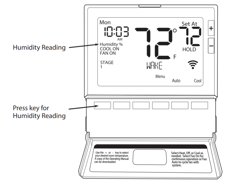 Pro1 Technologies T855iSH Thermostat User Manual thermostat.guide