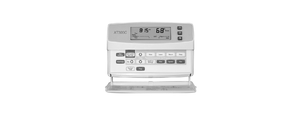 TRANE-XT300C-Deluxe-Programmable-Thermostats-OWNERS-GUIDE-FEATURED