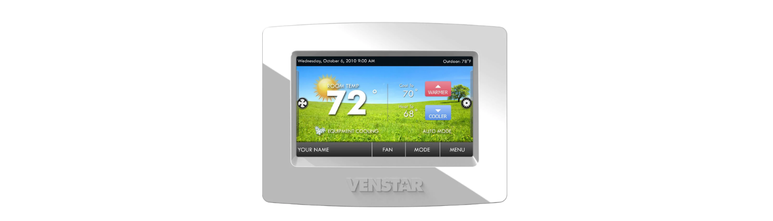 Venstar T7850 Touchscreen Digital Thermostat Owner Manual