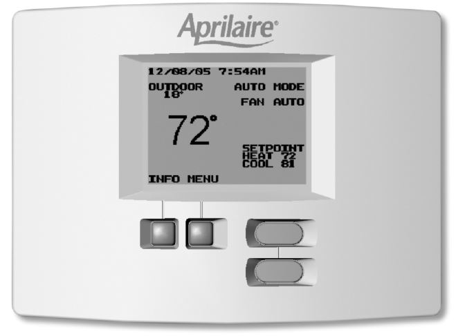 Aprilaire 8570 Programmable Thermostat-product