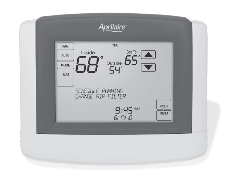 Aprilaire 8600 Touch screen Thermostat-product