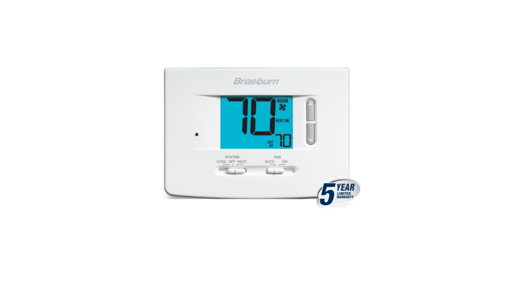 Braeburn 1220 Non-Programmable Thermostat-featured