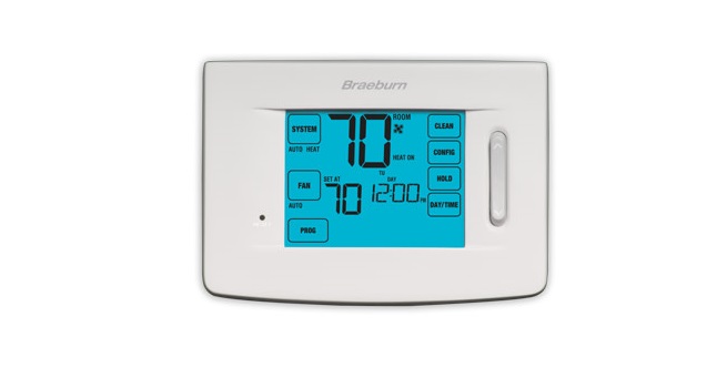 Braeburn 3220 Non-Programmable Thermostat Product Specifications