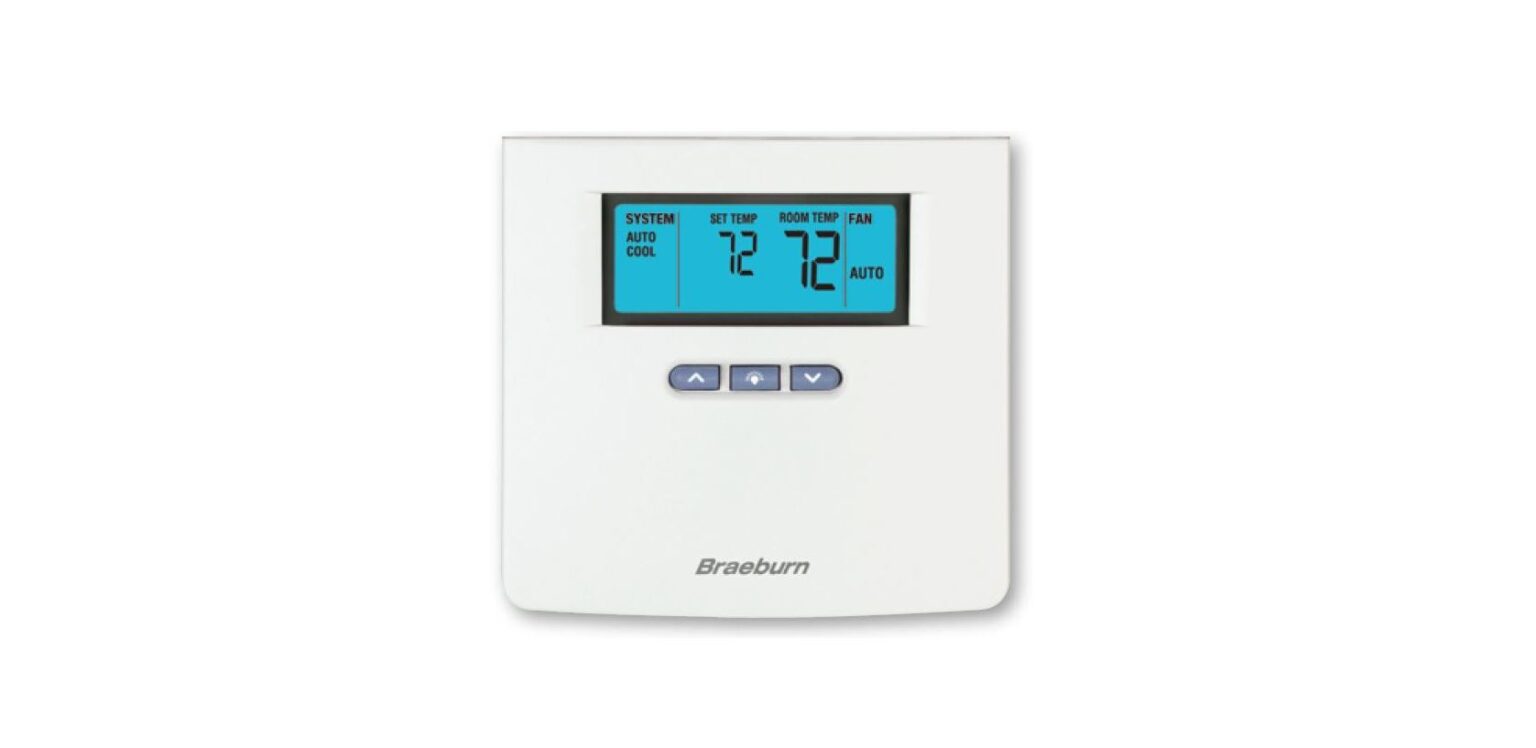 Braeburn 3300 NonProgrammable Thermostat Product Specifications thermostat.guide