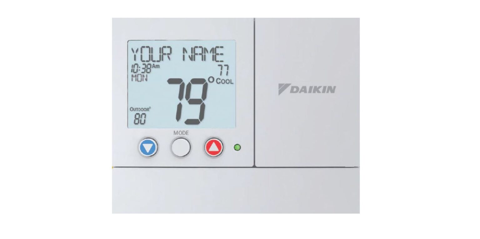 Daikin D2111 Programmable Thermostat Quick Start Guide thermostat.guide