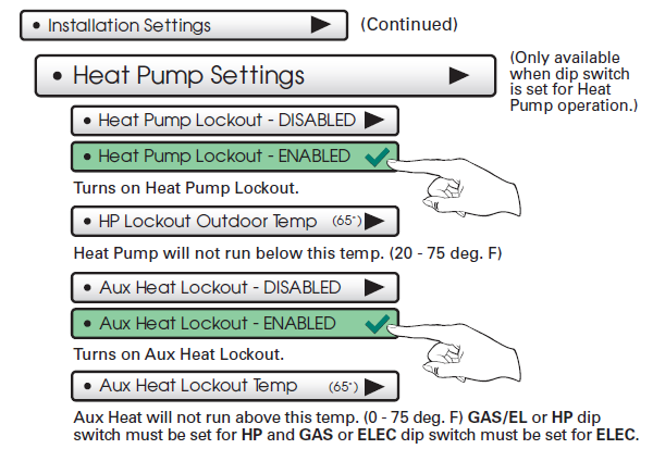 Daikin DT4273C TouchScreen Digital Thermostat fif-81