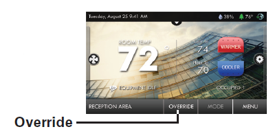 Daikin DT4273C TouchScreen Digital Thermostat fif-9