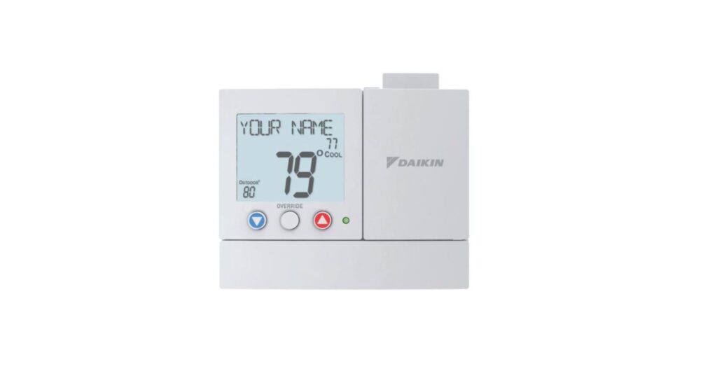 Daikin-TSTATD2200C-Non-Programmable-Digital-Thermostat-Owner-Manual-featured