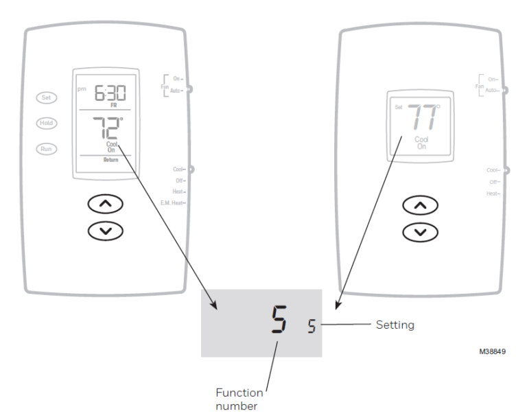 Honeywell PRO 2000 VERTICAL PROGRAMMABLE THERMOSTAT Installation Guide