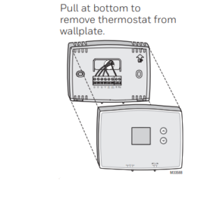 Honeywell RTH111B1024 Non-Programmable Thermostat Owners Manual