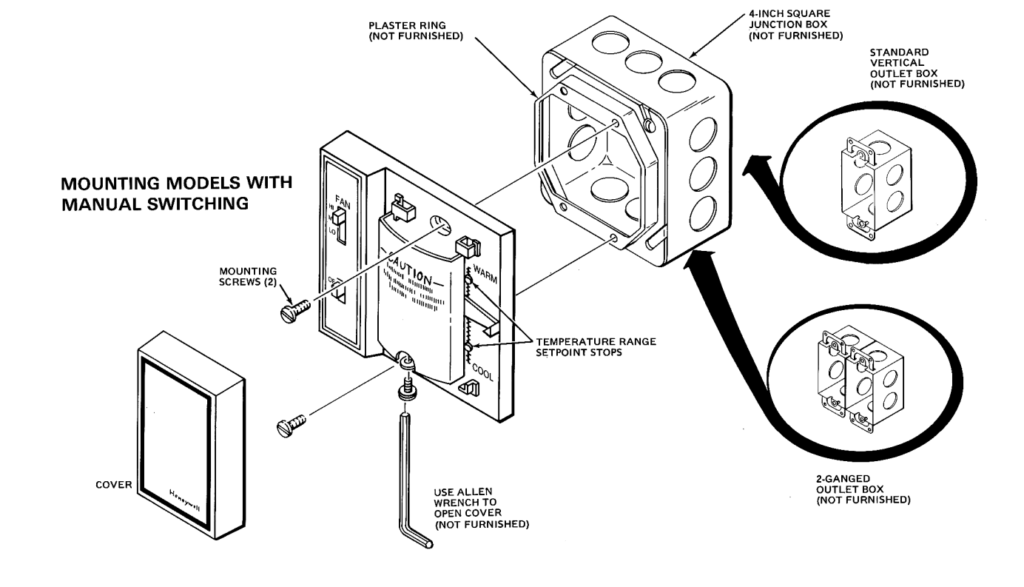 Honeywell T4039A Line Voltage Thermostat User Manual thermostat.guide