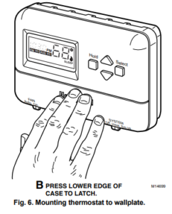 Honeywell T8011R Programmable Heat Pump Thermostat INSTALLATION