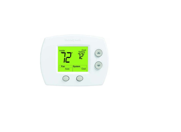Honeywell TH5110D1006 NonProgrammable Digital Thermostat Operating