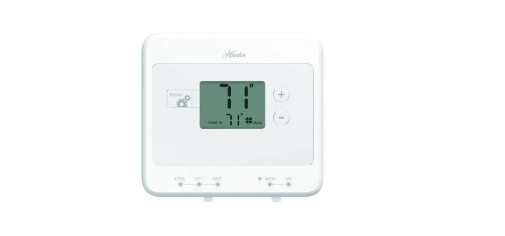 Hunter-42124-Non-Programmable-Thermostat-Owner-Manual-featured