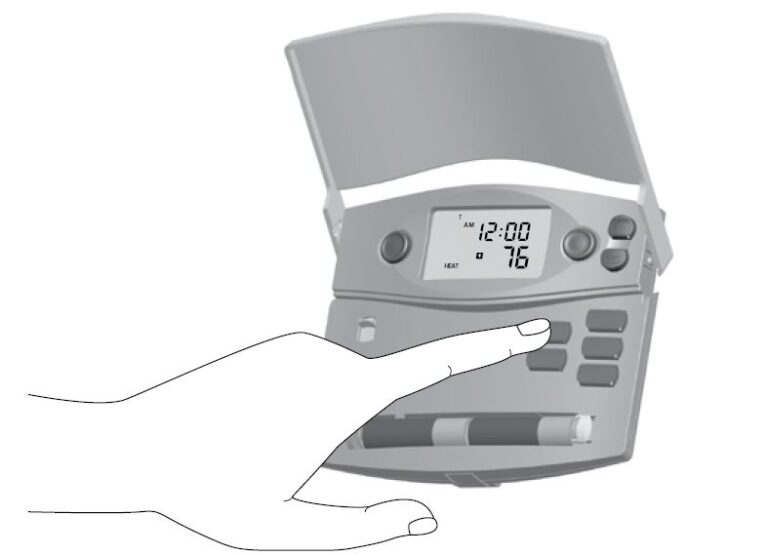 Hunter 44360 Programmable Thermostat Installation Instruction