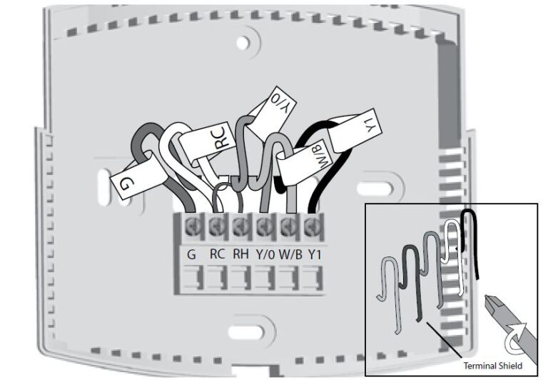 Hunter 44360 Programmable Thermostat Installation Instruction