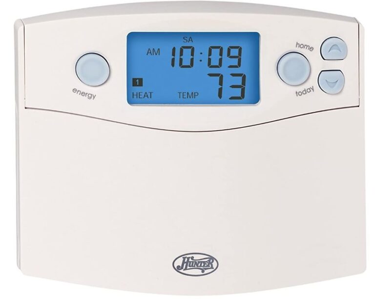 Hunter 44360 Programmable Thermostat Installation Instruction