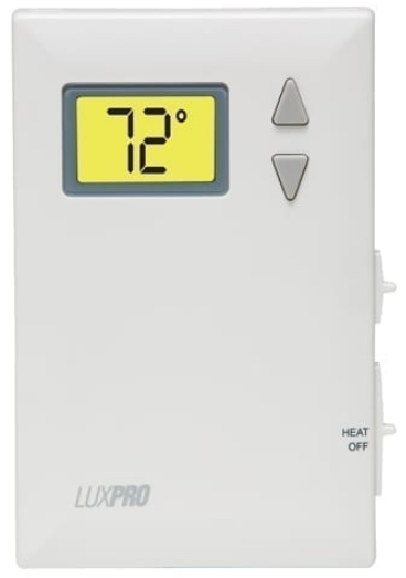 LUXPRO-PSD010BFb-NON-PROGRAMMABLE-THERMOSTAT-Installation-Manual-product