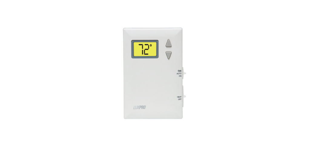 LUXPRO-PSD010BFb-NON-PROGRAMMABLE-THERMOSTAT-Product-Specifications-FEATURED