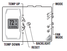 LUXPRO-PSD111-ELECTRONIC-THERMOSTAT-Installation-Manual-FIG-2
