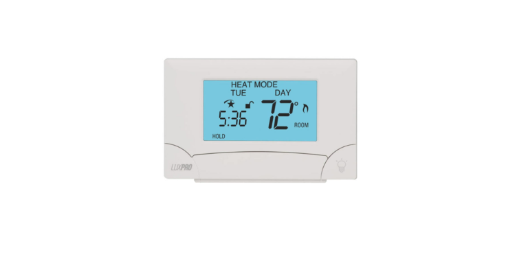 LUXPRO PSP711TS TOUCH SCREEN THERMOSTAT Installation Manual