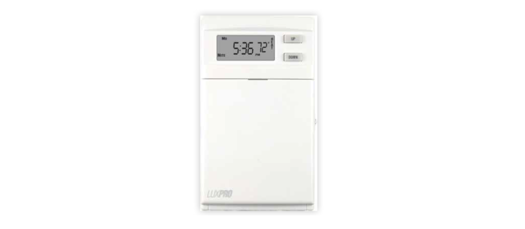LUXPRO-PSPLV512-Programmable-Heating-Thermostat-Product-Specifications-FEATURED