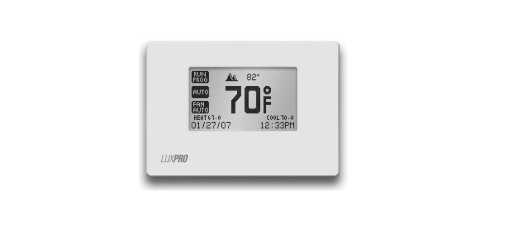 LUXPRO-PSPU721T-Touch-screen-Thermostat-Instruction-Manual-FEATURED