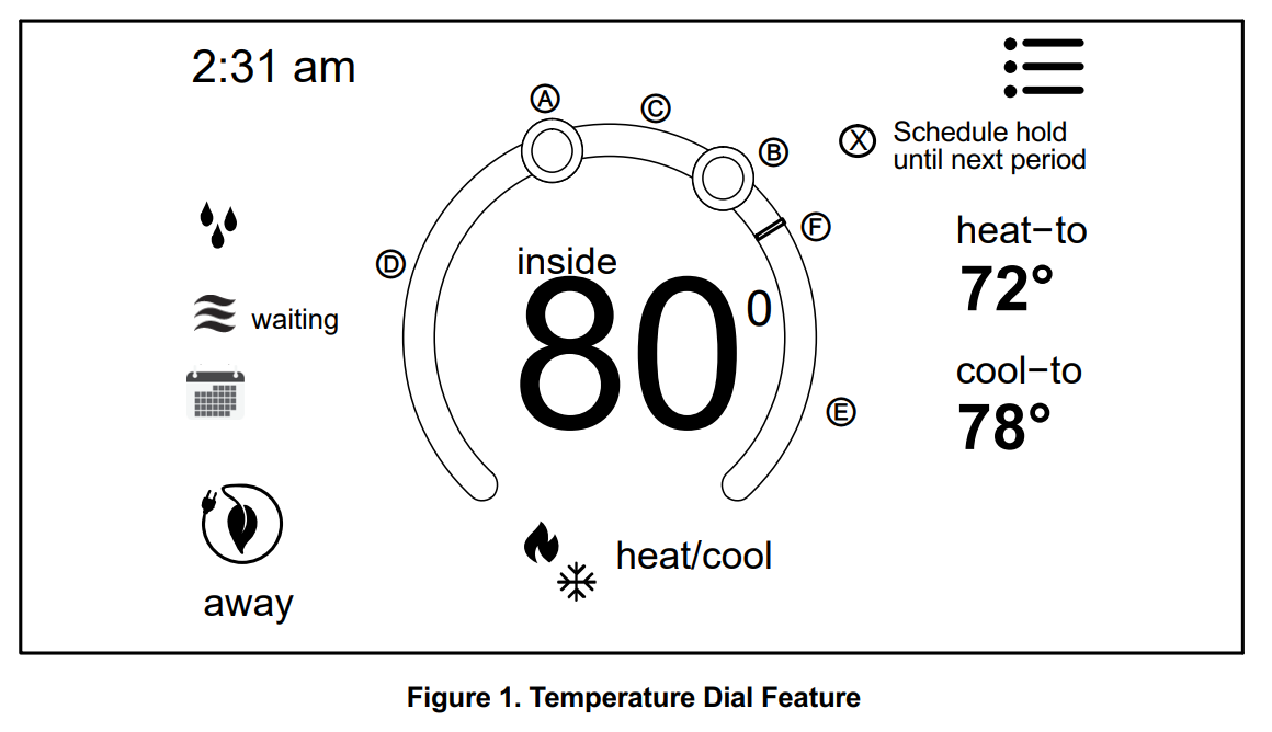 Lennox-ComfortSense-5500-Programmable-Thermostat-fig.1