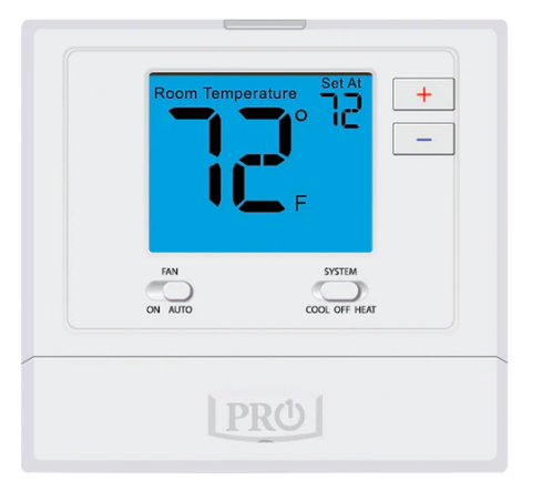 Pro1 Technologies T701 Programable Thermostats Operation Manual ...